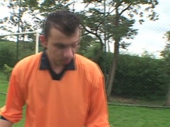 After football practice suck and fuck by homosexual lads